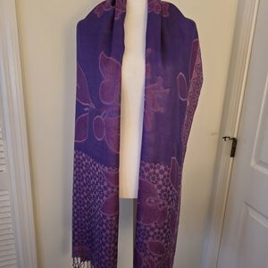 Collection Eighteen Multi Liliac Colored Scarf NWT